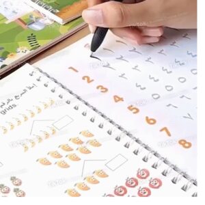 Children Learning Educational Arabic Sank Magic Practice Copybook Writing Books (Pack of 4 Books) - Image 4