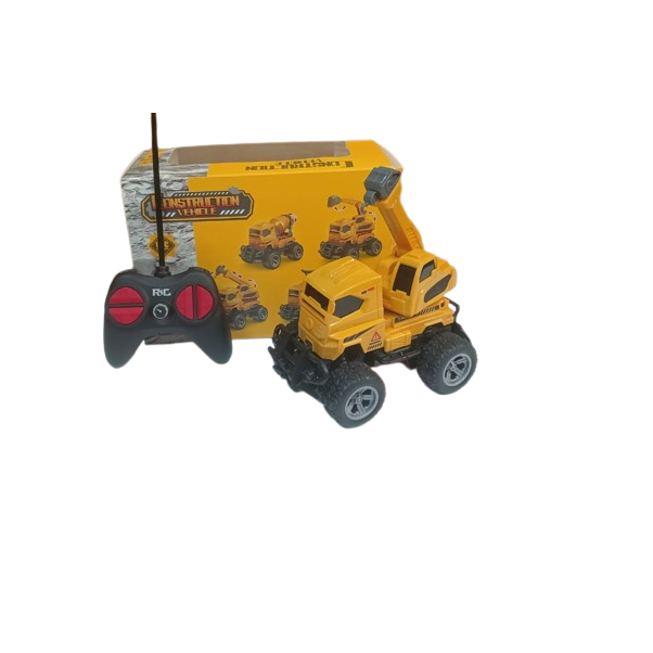 Kids Remote Control 4ich RC Engineering Vehicle With Light Mini Construction Trucks (0263) 4