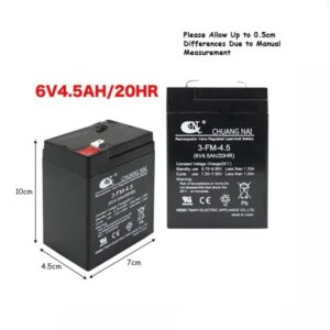 Kids Ride on Vehicle Rechargeable Battery 6V 4.5A (SP66) - Image 2