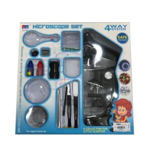 Kids Toy 4 Way System Microscope Set (0327) - Image 3