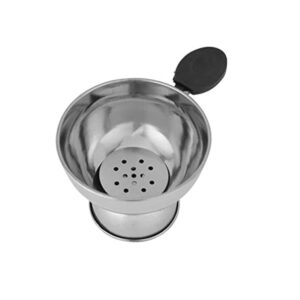 Stainless Steel Chiratta Puttu Maker With Handle - Image 5