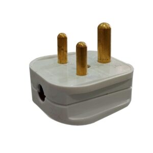 3 Pin Round Pin Plug Top 5A - Image 2
