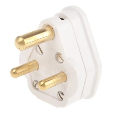 3 Pin Round Pin Plug Top 5A - Tskemarket