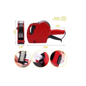 8 Digits Pricing Gun Kit with 7,000 Labels & Spare Ink - Image 3