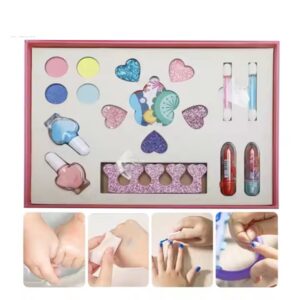 Girls Pretend Play Toy 3 in 1 Jewelry Makeup fashion Game Play Set (0166) - Image 3