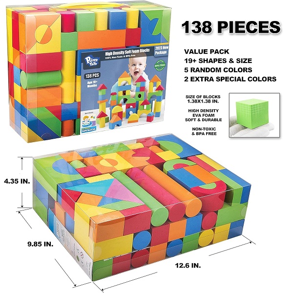 Kids EVA Soft Stacking Building Blocks (0542) 1