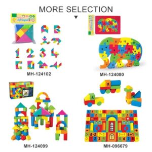 Kids EVA Soft Stacking Building Blocks (0542) - Image 11