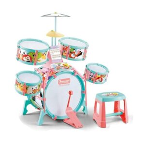 Kids Educational Electric Musical Instrument Toy Drum Multifunctional Jazz Drum Set (0337)