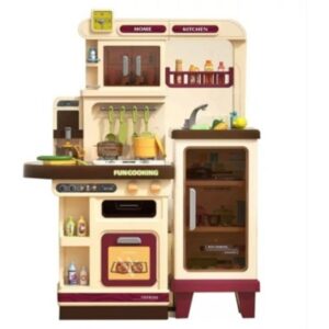 Kids Large Western Kitchen Set Simulation Spray Kitchenware Set 103cm (0504) - Image 14