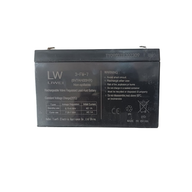 Kids Ride on Vehicle Rechargeable Battery 6V 7 AMP (SP67) 3