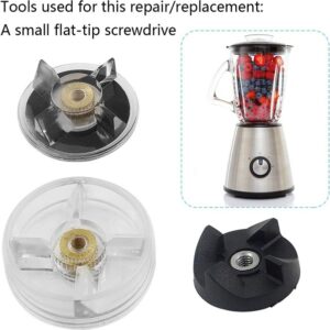 Magic Bullet Blender 1 Motor Base Gear Classic 1 Upgraded & 1 Rubber Blade Gear - Image 5