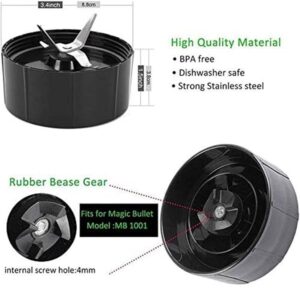 Magic Bullet Blender Chutney Cup with Cross Blade & Flat Blade (Combo) - Image 2