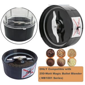 Magic Bullet Blender Flat Blade Grinder Base MB1001 - Image 3