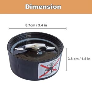 Magic Bullet Blender Flat Blade Grinder Base MB1001 - Image 6