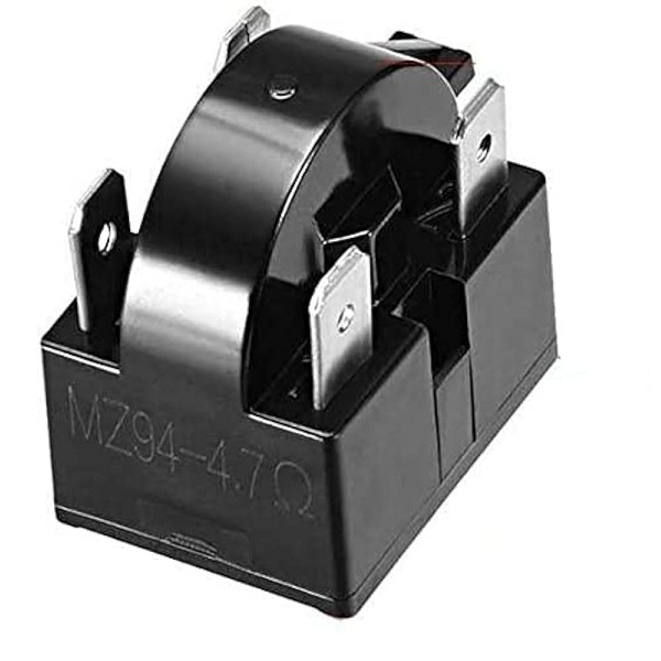 Refrigerator Compressor PTC Starter Relay (4 Pin) 4
