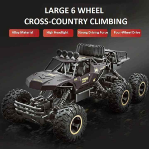 1/10 Scale 6WD Diecast Electric Climbing High-Speed Drive Drift Alloy Remote Control Car Off Road RC Rock Crawler Vehicle Car (0567) - Image 3
