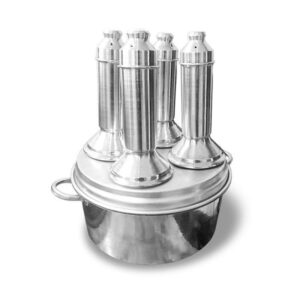 Aluminum Pittu Maker (4 In 1) - Image 2