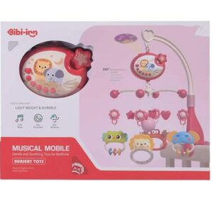Baby Crib Mobile Hanging Rattles Toys (648A-66) - Image 3