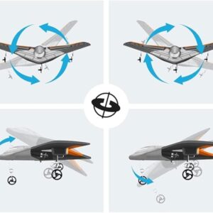 Boys Kids Toys for G4 RC Plane 2.4G Remote Control Aircraft Gravity Sensing Helicopter Jet Glider with Light EPP Foam Airplane (0470) - Image 9