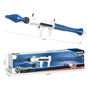 Boys Toy Rocket Launcher Shooting Gun with 2 Shells (0351) - Image 2
