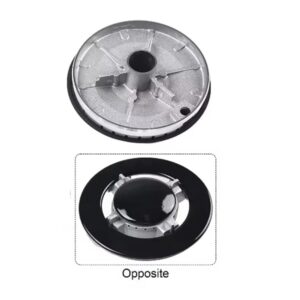 Gas Cooker Stove Fireproof Gas Stove Burner Cap & Flame Cap Cover - Image 2