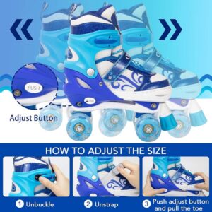 Kids Beginners Roller Skates Shoes (SH02) - Image 2