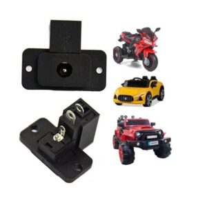 Kids Ride on Electric Jeep Car Bike 6V 12V Charging Socket Port (SP26)