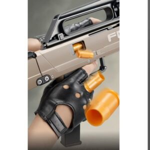 Kids Shooting Games FMG9 EVA Soft Foam Ejection Toy Blaster Shooting with Foam Darts Blaster (0454) - Image 6
