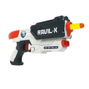 Kids Toy Ravil-X Foam Dart Gun with 5 Darts (0307) - Image 2
