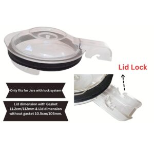Panasonic Blender Mixer Chutney Jar Lid with Gasket - Image 3