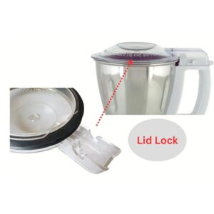 Panasonic Blender Mixer Chutney Jar Lid with Gasket - Image 5