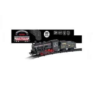 Rail Train Classic Train Set with Tracks 20 Pcs (0225) - Image 2