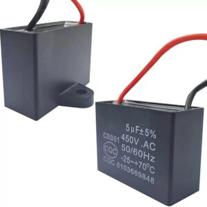 Stand Wall Fan 2 Wire Capacitor 5.0uF - Image 3