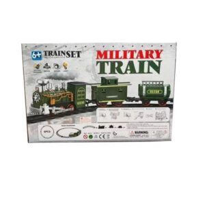 Steam Locomotives Electric  Military Train Toy With Smoke (0100) - Image 3