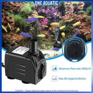 Aquarium Water Fish Tank Portable Submersible Pump CM-168 (8W) - Image 7