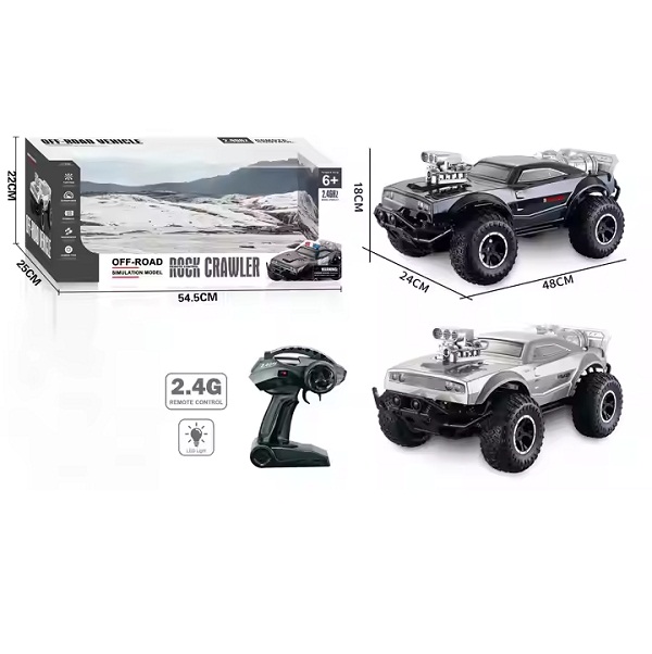 Toy Car High Speed Off-road Rock Crawler RC Car 18 Rechargeable Jeep 12kmh Monster Truck (0488) 1