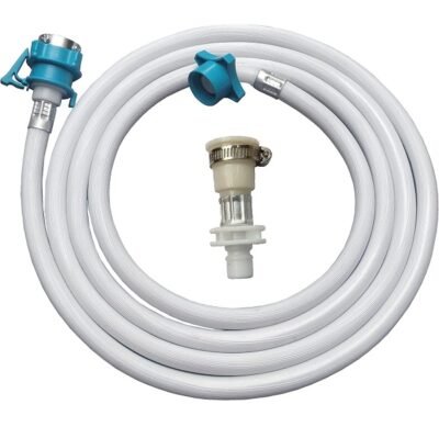 Washing Machine Fully Automatic Inlet Hose With Tap Adapters (1.5 Meter ...