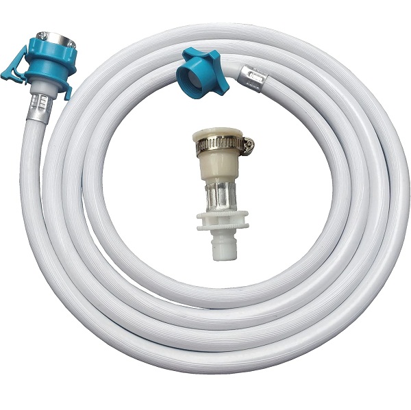 Washing Machine Fully Automatic Inlet Hose With Tap Adapters (1.5 Meter) 1