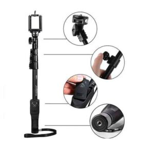Yunteng YT-1288 Bluetooth Selfie Monopod Extendable Handheld Pole with Shutter Remote Control - Image 4