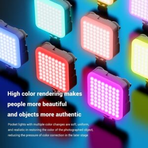 A16 Magnetic RGB Photography Lamp Portable Skin Beauty Live Streaming LED Fill Light for DSLR Camera Cell Phone - Image 5