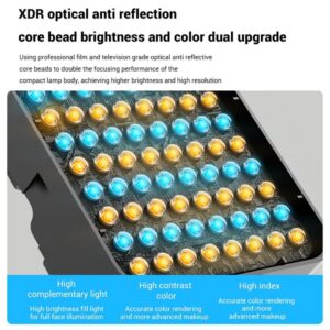 A16 Magnetic RGB Photography Lamp Portable Skin Beauty Live Streaming LED Fill Light for DSLR Camera Cell Phone - Image 7