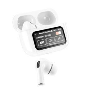 A9 Pro ANC Earbuds Wireless Bluetooth Airpods with Touch Screen - Image 10