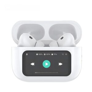 A9 Pro ANC Earbuds Wireless Bluetooth Airpods with Touch Screen - Image 5