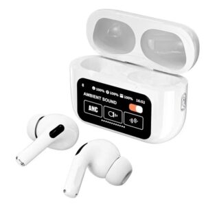 A9 Pro ANC Earbuds Wireless Bluetooth Airpods with Touch Screen - Image 7