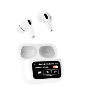 A9 Pro ANC Earbuds Wireless Bluetooth Airpods with Touch Screen - Image 8