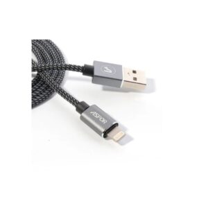 ASPOR AC26 3.1A Fast Charging Data Cable - USB to Lightning - Image 3
