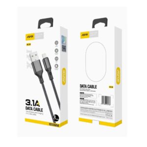 ASPOR AC26 3.1A Fast Charging Data Cable - USB to Lightning - Image 4