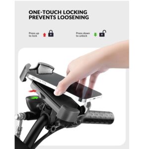 Bike Motorcycle Bicycle Mount Phone Holder for Bike Handle (T1) - Image 3