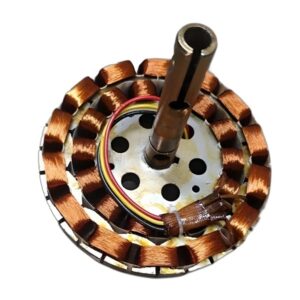 Ceiling Aluminium Fan Coil 48 Inch Winding Stator 14 Poll