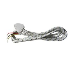 Electric Iron EU 3 Pin Pin Wire Cord Flex Cable 5A - Image 4